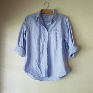 L.L Bean oxford button down cotton shirt